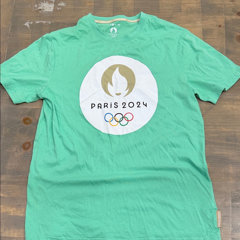 Paris 2024 Green Olympic T-Shirt